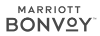 The image contains the Marriott Bonvoy logo, which includes the text 